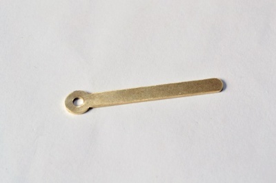 Solid Brass Pen Pocket Clip Blank